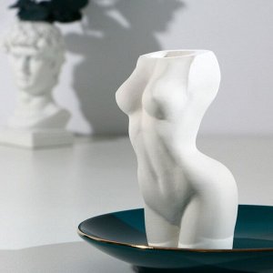 Подставка для зубочисток «Женское тело», белая