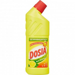 Средство для чистки и дезинфекции Dosia лимон, 750 мл