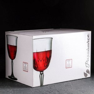 Набор бокалов для вина «Карат», 415 мл, 6 шт