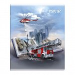 Тетрадь предметная арт. 60503/ ОБЖ /48 л., А5+, вн.блок - клетка, выборочный ТВИН УФ-лак.