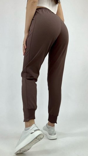 Спортивные штаны женские 6006 "Однотон - Классика №2" №1