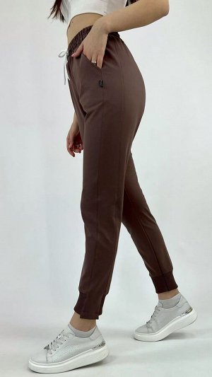 Спортивные штаны женские 6006 "Однотон - Классика №2" №1