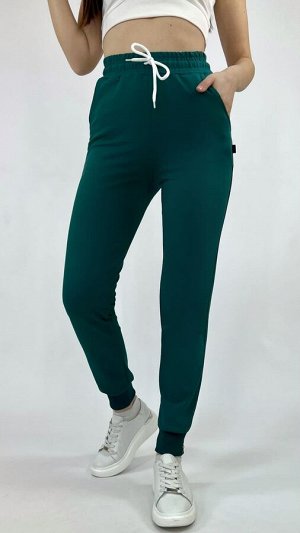 Спортивные штаны женские 6006 "Однотон - Резинка Внизу" №2