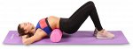 Ролик массажный для йоги INDIGO Foam roll (Валик для спины) 45*15 см.