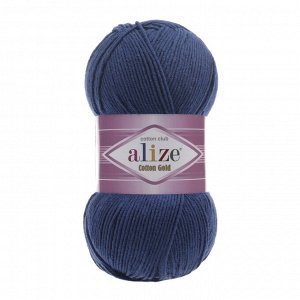 Пряжа Alize Cotton Gold Ализе Коттон Голд цвет №279 джинс