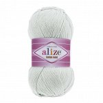 Пряжа Alize Cotton Gold Ализе Коттон Голд цвет №533 пастельно-серый