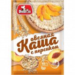 Каша овсяная с персиком Preston, быстрого приготовления, 37 г