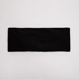 Топ купальный женский бандо MINAKU, цвет чёрный размер