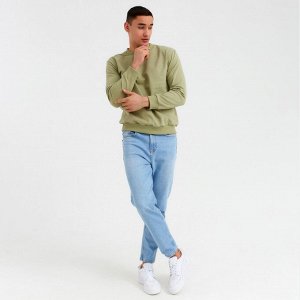 Свитшот мужской MINAKU: Casual collection MAN цвет хаки