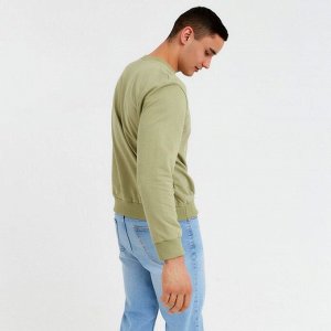 Свитшот мужской MINAKU: Casual collection MAN цвет хаки