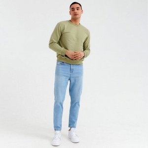 Свитшот мужской MINAKU: Casual collection MAN цвет хаки