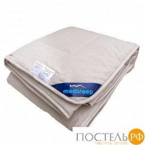 MedSleep SONORA Одеяло 110х140, 1пр, хлопок/шерсть/микровол.; 250 гр/м2