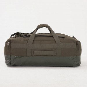 Сумка-рюкзак, 100 л, отдел на молнии, 2 наружных кармана, цвет зелёный