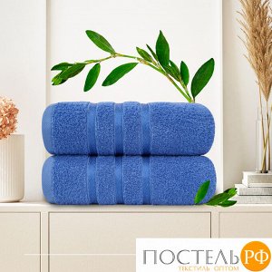 Art Soft Tex Полотенце Antaliya Махра 70х130 см, 400 г/м2 Синий