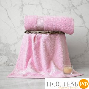 (1050) Полотенце Eleganta (Petek Crystal) 50х80 см Махра 390 г/м2, 1050 Сиреневый