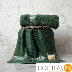 (4252)Полотенце Eleganta (Petek Crystal) 70х130 см Махра 390 г/м2, 4252 Зеленый