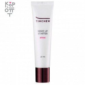 Tinchew Make Up Starter - Стартер для макияжа с фиолетовым и розовым подтоном, 30мл. #02 Violet