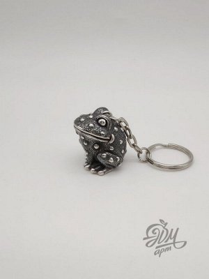 Брелок "Лягушка с улыбкой"