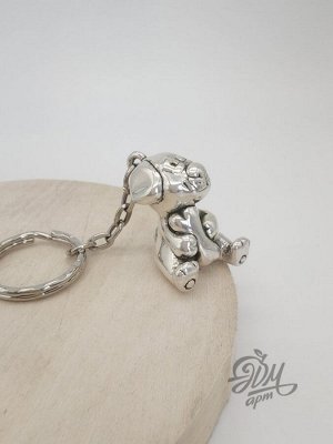 Брелок "Пес с костью"