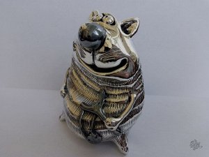 Статуэтка "Кот с рогаткой"