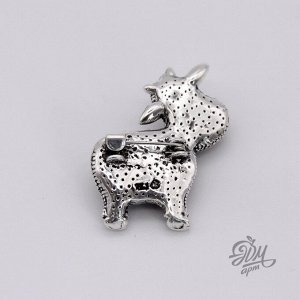 Брошь "Коровка"