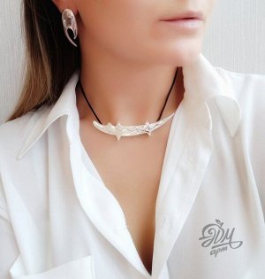Колье "Крокодил"