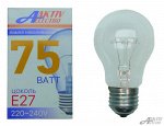 Лампа накаливания Б-230 75Вт E27(цена за 10 шт.)