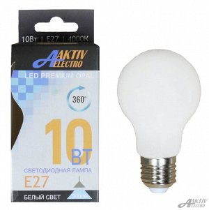 ЛАМПА СВЕТОДИОДНАЯ LED-PREMIUM OPAL 10Вт 175-240В Е27 4000К 900Лм