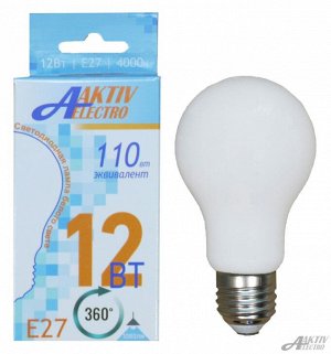 ЛАМПА СВЕТОДИОДНАЯ LED-PREMIUM OPAL 12Вт 175-240В Е27 4000К 1080Лм