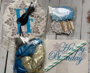 Набор для проведения праздника "Happy Birthday"