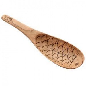 Лопатка деревянная рыбка