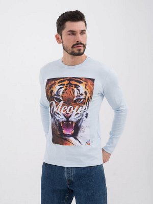 ЛОНГСЛИВ МУЖСКОЙ ледяной синий