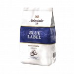 Кофе ШТРАУС Ambassador Blue Label 1000 гр. зерно пакет 1/6