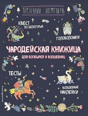 , Гудкова А.А. Чародейская книжица для богатырей и волшебниц. Головоломки, тесты, квест (+ наклейки)