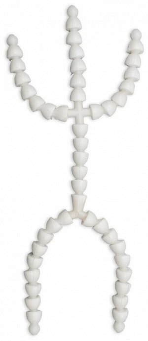 Скелет пластиковый для игрушек 26см