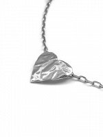 Серебряное колье сердце &quot;Folio&quot;