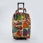 Сумка-тележка Mr.Bag orn clr тек кошки