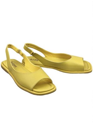 Босоножки Andges 12W26-35-116 nappa/giallo