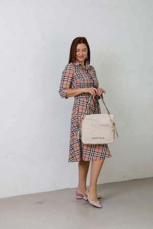 Босоножки Donna Soft 0700 nappa/rosa/bianco