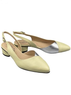 Босоножки Donna Soft 0700 nappa/cream/silver