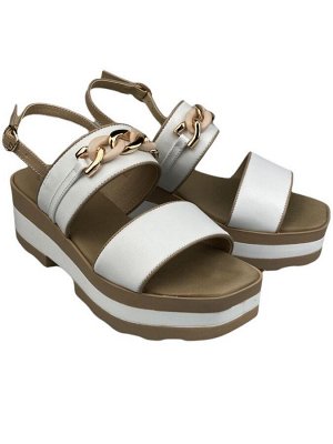 Босоножки Repo 55409 nappa/bianco