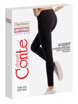 Conte Lady Fitness Легинсы женские, без боковых швов и декора