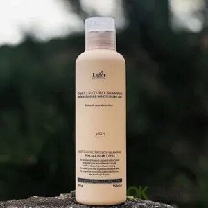 БЕЗСУЛЬФАТНЫЙ ОРГАНИЧЕСКИЙ ШАМПУНЬ С ЭФИРНЫМИ МАСЛАМИ LADOR TRIPLEX NATURAL SHAMPOO 150ml