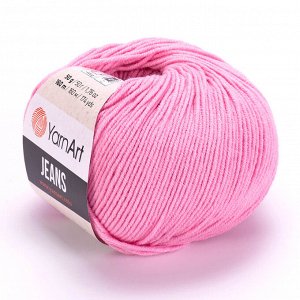 Пряжа для вязания YarnArt Jeans цвет №36 розовый