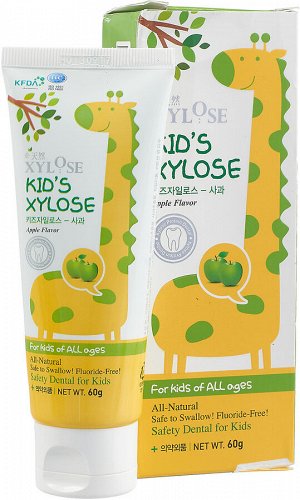 Зубная паста 'Hanil' с экстрактом яблока для детей 'XYLOSE KID'S Xylose Apple' '60гр