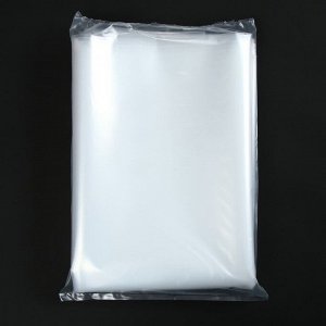 Плёнка полиэтиленовая, толщина 120 мкм, прозрачная, 5 x 3 м, рукав (1.5 м x 2), ГОСТ 10354-82