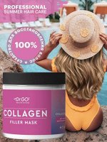 Dr.Go. Healing Systems Маска для глубокого восстановления волос против перхоти  Collagen Filler, 500 ml