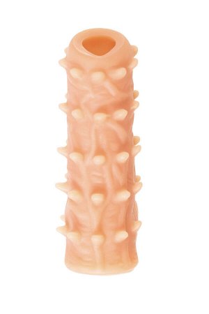 Насадка на пенис Kokos NS 006 L с шипами L 14 cм, Ø 4,4 см