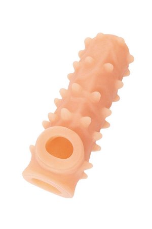 Насадка на пенис Kokos NS 006 S с шипами L 10 см, Ø 3,5 см