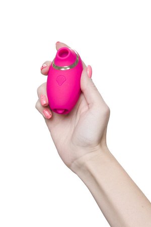 Многофункциональный стимулятор эрогенных зон Nimka, силикон, розовый, 9 см